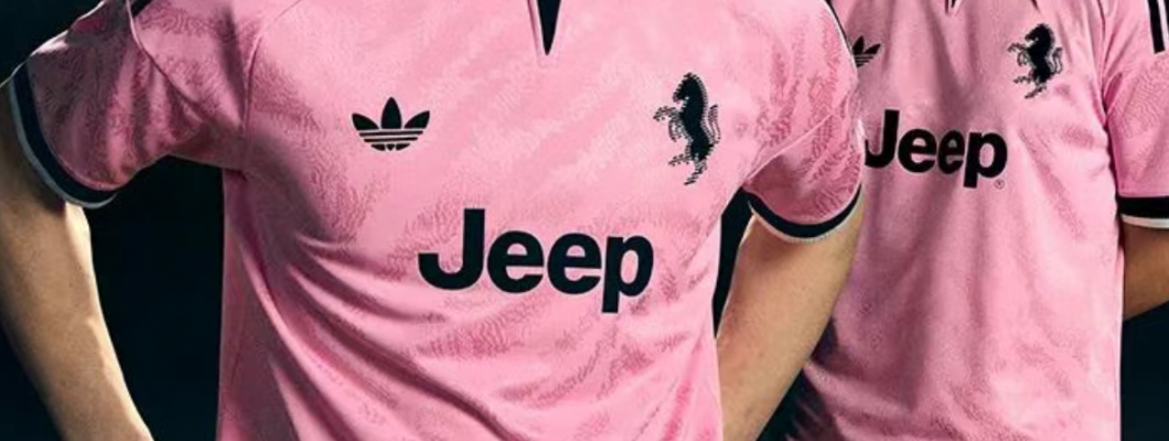 La maglia rosa da trasferta della Juventus ritorna