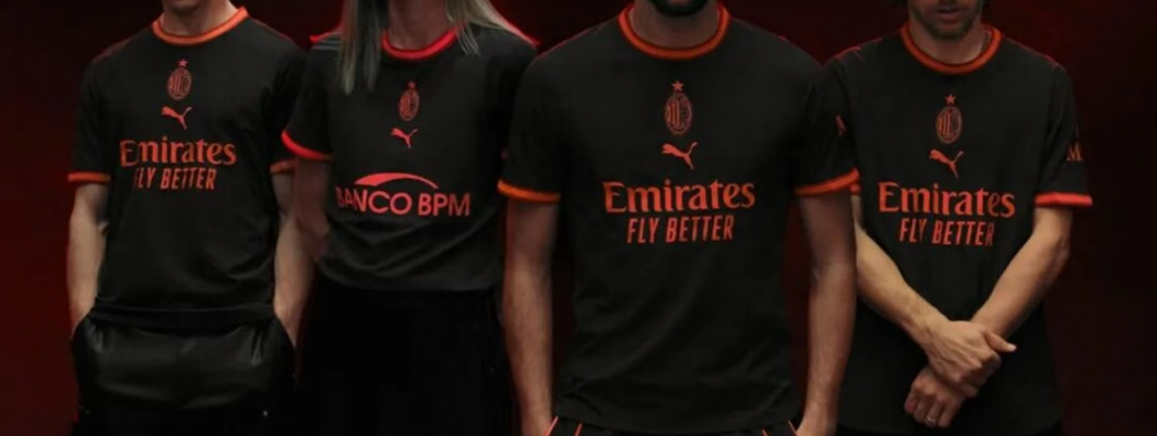 Presentata la terza maglia dell'AC Milan per la stagione 2026/2027
