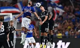 Pareggio della Juventus con la Samp
