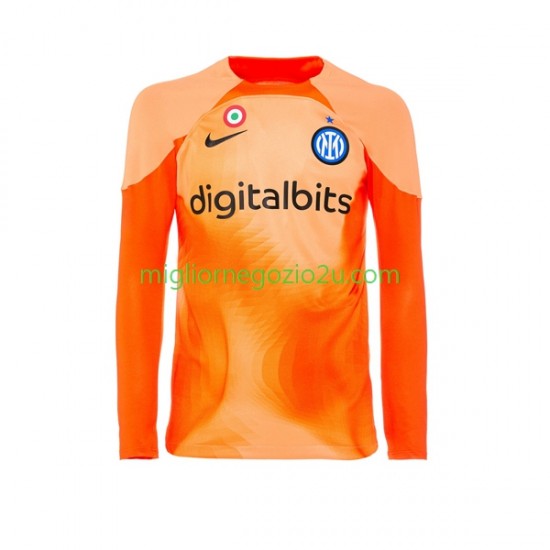Maglia Inter Milan Portiere Uomo Quarta Divisa 2022-2023 Manica Lunga