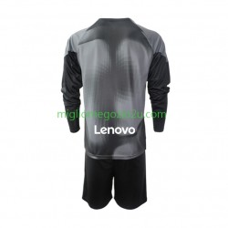 Maglia Inter Milan Portiere Bambino Casa Divisa 2022-2023 Manica Lunga