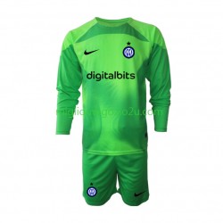 Maglia Inter Milan Portiere Bambino Terza Divisa 2022-2023 Manica Lunga