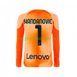 Maglia Inter Milan Samir Handanovic 1 Portiere Uomo Quarta Divisa 2022-2023 Manica Lunga