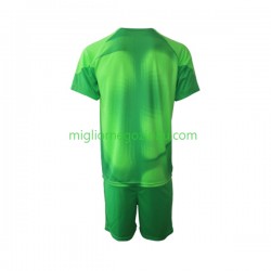 Maglia Liverpool Portiere Bambino Terza Divisa 2022-2023 Manica Corta