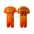 Maglia Paris Saint-Germain Donnarumma 99 Portiere Bambino Trasferta Divisa 2022-2023 Manica Corta