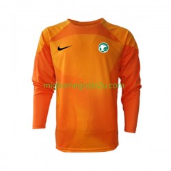 Maglia Arabia Saudita Portiere Uomo Trasferta Divisa Mondiali 2022 Manica Lunga