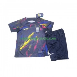 Maglia Corea del Sud Bambino Trasferta Divisa Mondiali 2022 Manica Corta