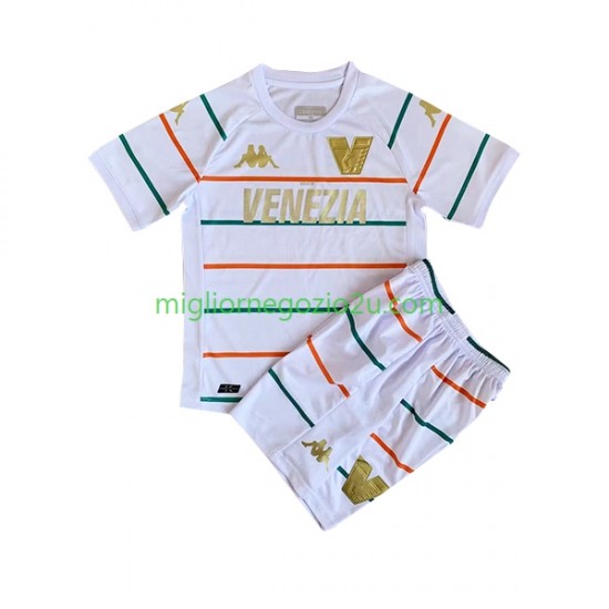 Maglia Venezia Bambino Trasferta Divisa 2022-2023 Manica Corta