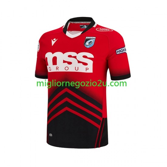 Maglia Cardiff Blues Uomo Trasferta Divisa Rugby 2023 Manica Corta