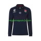 Maglia Inghilterra Uomo Trasferta Divisa Rugby RWC 2023 Manica Lunga