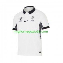 Maglia FIJI Uomo Casa Divisa Rugby RWC 2023 Manica Corta