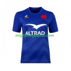 Maglia Francia Donna Casa Divisa Rugby 2023 Manica Corta