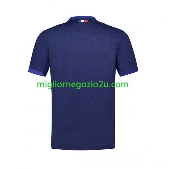 Maglia Francia Uomo Casa Divisa Rugby RWC 2023 Manica Corta
