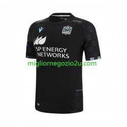 Maglia Glasgow Warriors Uomo Casa Divisa Rugby 2023 Manica Corta