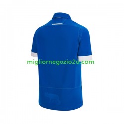 Maglia Italia Uomo Casa Divisa Rugby 2024 Manica Corta