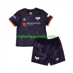 Maglia Ospreys Bambino Casa Divisa Rugby 2023 Manica Corta