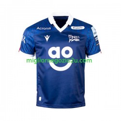 Maglia Sale Sharks Uomo Casa Divisa Rugby 2023 Manica Corta