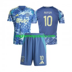 Maglia AFC Ajax Chuba Akpom 10 Bambino Trasferta Divisa 2024-2025 Manica Corta
