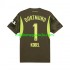 Maglia Borussia Dortmund Gregor Kobel 1 Portiere Uomo Trasferta Divisa 2024-2025 Manica Corta