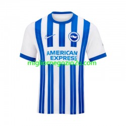 Maglia Brighton & Hove Albion Uomo Casa Divisa 2024-2025 Manica Corta