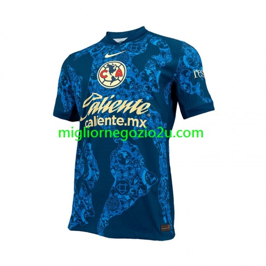 Maglia Club América Uomo Trasferta Divisa 2024-2025 Manica Corta