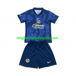 Maglia Club América Bambino Trasferta Divisa 2024-2025 Manica Corta