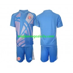 Maglia Costa Rica Portiere Bambino Casa Divisa 2024 Manica Corta