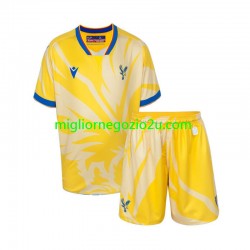 Maglia Crystal Palace Bambino Trasferta Divisa 2024-2025 Manica Corta