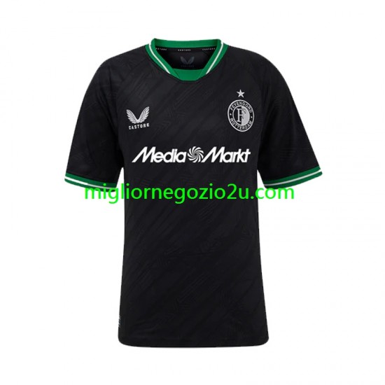 Maglia Feyenoord Rotterdam Uomo Trasferta Divisa 2024-2025 Manica Corta
