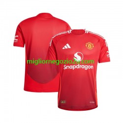 Maglia Manchester United Uomo Casa Divisa 2024-2025 Manica Corta