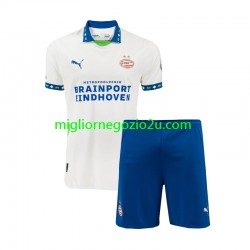 Maglia PSV Eindhoven Bambino Terza Divisa 2024-2025 Manica Corta