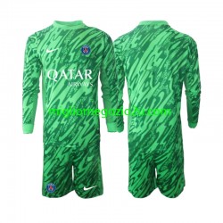 Maglia Paris Saint-Germain Portiere Bambino Trasferta Divisa 2024-2025 Manica Lunga