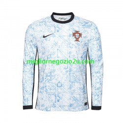 Maglia Portogallo Uomo Trasferta Divisa Euro 2024 Manica Lunga