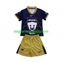 Maglia Pumas UNAM Bambino Trasferta Divisa 2024-2025 Manica Corta