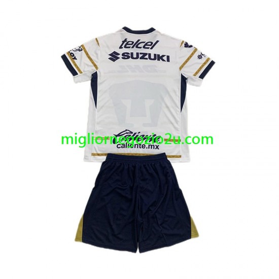 Maglia Pumas UNAM Bambino Casa Divisa 2024-2025 Manica Corta