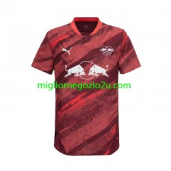 Maglia RB Leipzig Uomo Trasferta Divisa 2024-2025 Manica Corta