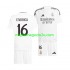 Maglia Real Madrid ENDRICK 16 Bambino Casa Divisa 2024-2025 Manica Corta