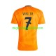 Maglia Real Madrid VINI JR 7 Uomo Trasferta Divisa 2024-2025 Manica Corta