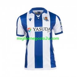 Maglia Real Sociedad Uomo Casa Divisa 2024-2025 Manica Corta