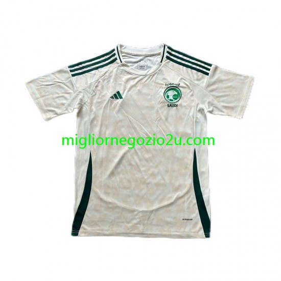 Maglia Arabia Saudita Uomo Trasferta Divisa 2024 Manica Corta
