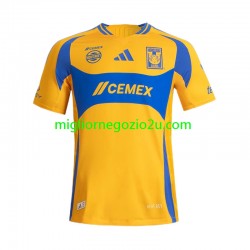 Maglia Tigres UANL Uomo Casa Divisa 2024-2025 Manica Corta