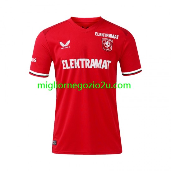 Maglia Twente Uomo Casa Divisa 2024-2025 Manica Corta