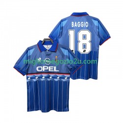 Maglia AC Milan BAGGIO 18 1995 1996 Retro Uomo Trasferta Divisa Manica Corta