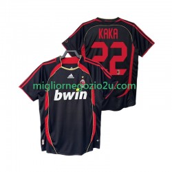 Maglia AC Milan KAKA 22 2007 Retro Uomo Terza Divisa 2006 Manica Corta