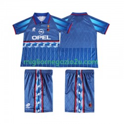 Maglia AC Milan 1995 1996 Retro Bambino Trasferta Divisa Manica Corta