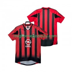 Maglia AC Milan 2005 Retro Uomo Casa Divisa 2004 Manica Corta