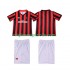 Maglia AC Milan 1990 1991 Retro Bambino Casa Divisa Manica Corta