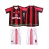 Maglia AC Milan Retro Bambino Casa Divisa 1998 1999 Manica Corta