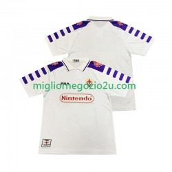Maglia ACF Fiorentina Retro Uomo Trasferta Divisa 1998 1999 Manica Corta