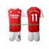 Maglia Arsenal Martin Zubimendi 11 Bambino Casa Divisa 2025-2026 Manica Corta
